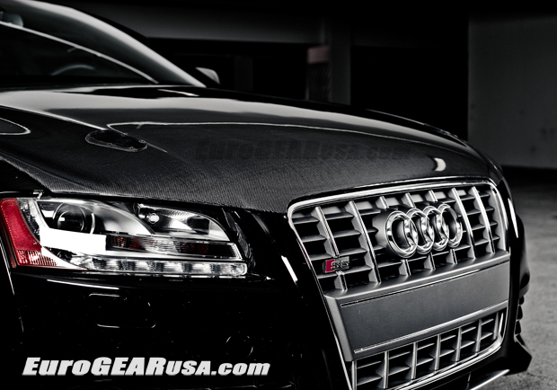 Carbon Fiber Hood for 2008 2012 Audi A5 S5 B8 by DEVAL AS508 CFHOE